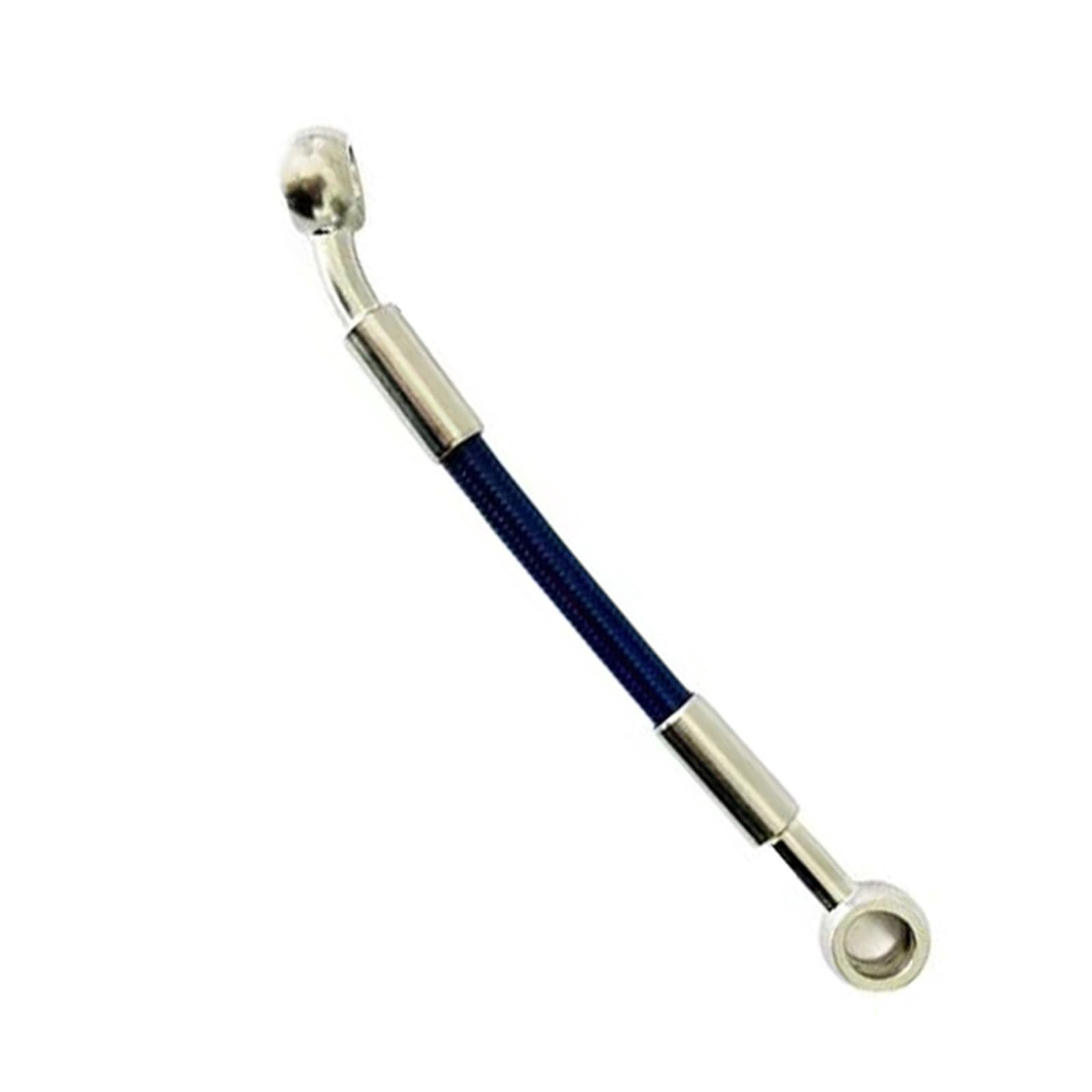 Hydraulic Brake Hose Motorcycle Hydraulic Brake Oil Hose Line Stainles Steel Braided Cable Tubing Pipe 0-28 Degree 10mm Banjo(200CM)