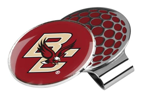 LinksWalker Boston College Eagles Golf Ball Marker with Magnetic Hat Clip Holder