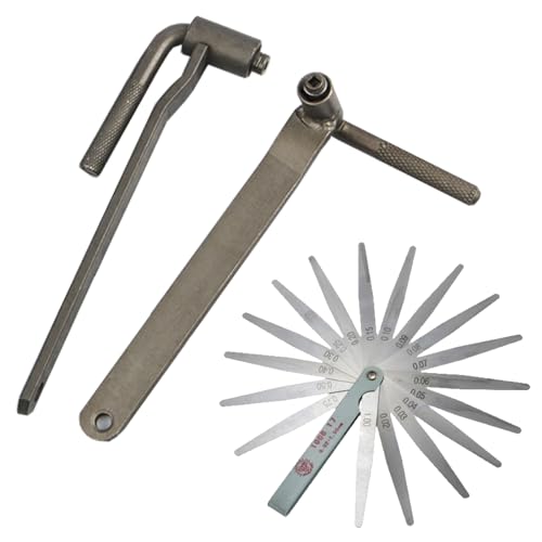 GTM Smith タペット アジャスト レンチ シックネスゲージ 3点 セット バルブクリアランス 調整 工具 B GTM Smith タペット アジャスト レンチ シックネスゲージ 3点 セット バルブクリアランス 調整 工具 B