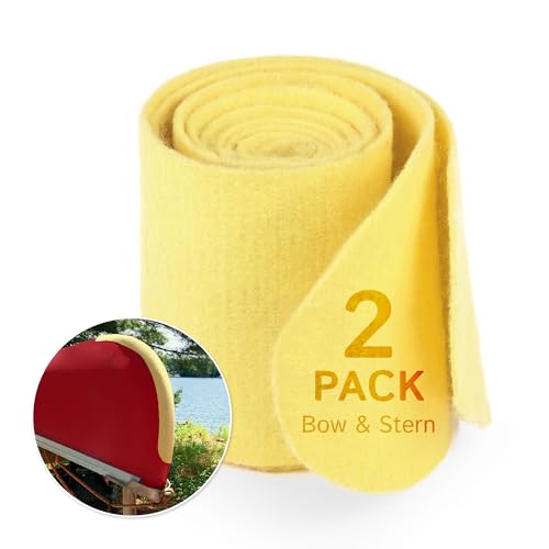 The Felt Store Kevlar® Felt Skid Plates for Canoes - Excellent Cut & Abrasion Resistance, Protect...