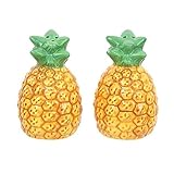 DEI Salt & Pepper Set, 5.25 x 2.75 x 4.25, Gold