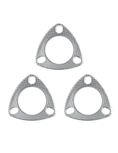 Image of YAMAKATO 2.25 inch 3-Bolt High-Temp Exhaust Gasket 120-05730-0001 TN (3-PACK)