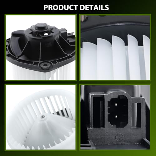 Image of Betthand Front HVAC Blower Motor Fit for 04-13 Chevy Impala, 05-09 Lacrosse | 14-16 Impala Limited, 04-08 Pontiac Grand Prix, 05-09 Buick Allure, 04-07 Monte Carlo: 700107, PM9237, 22792042, 22754990