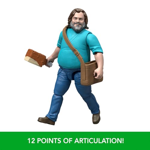 image for Mattel Minecraft Action Figure & Accessories Set, 4-inch Steve Posable