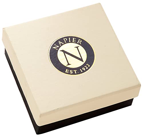 Image of Napier Boxed Fancy Pink Crystal Flamingo Pin, Gold Tone