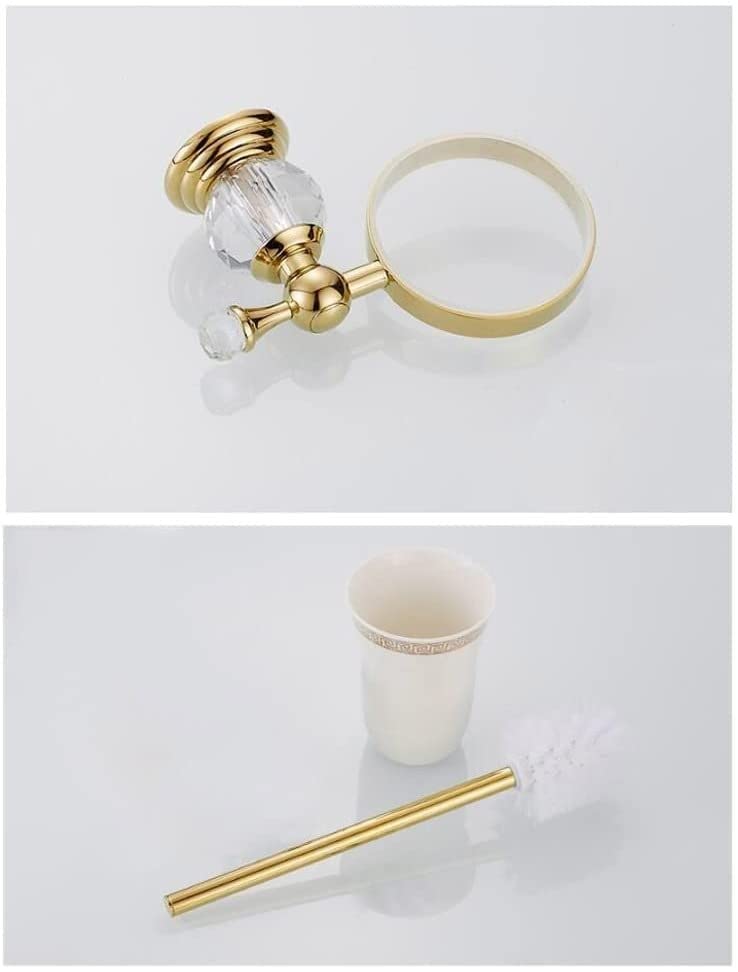 Brosse WC murale gain de place et support de toilette pour nettoyage efficace de salle de bain