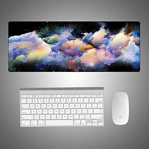 Tapis de souris de jeu XXL planète pour sublimer votre bureau gaming