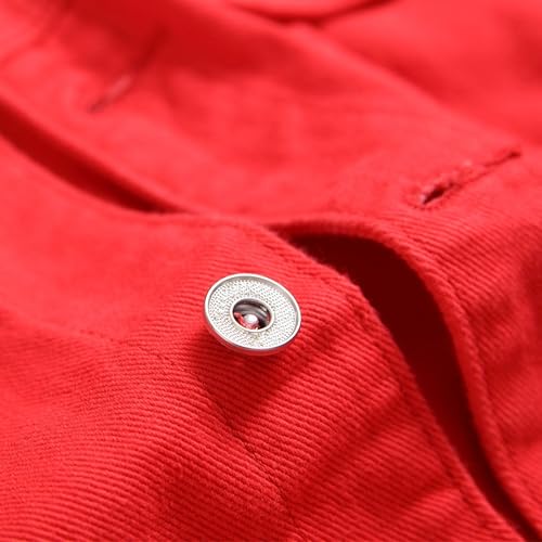 Chaqueta de mezclilla para hombre estilo hip hop miniatura 2