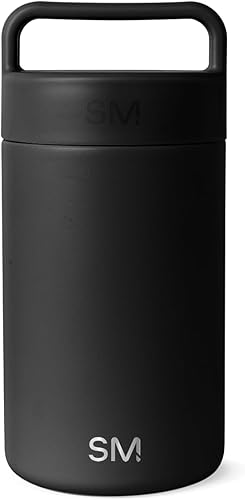 Miniatura 18 de Simple Modern Tarro para Comida Caliente | Envase reutilizable de acero inoxidable con aislamiento al vacío a prueba de fugas para almuerzo, ideal -