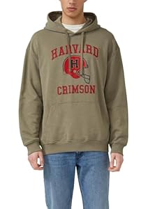 s.Oliver Kapuzen-Sweatshirt im Modern Fit mit College-Artwork