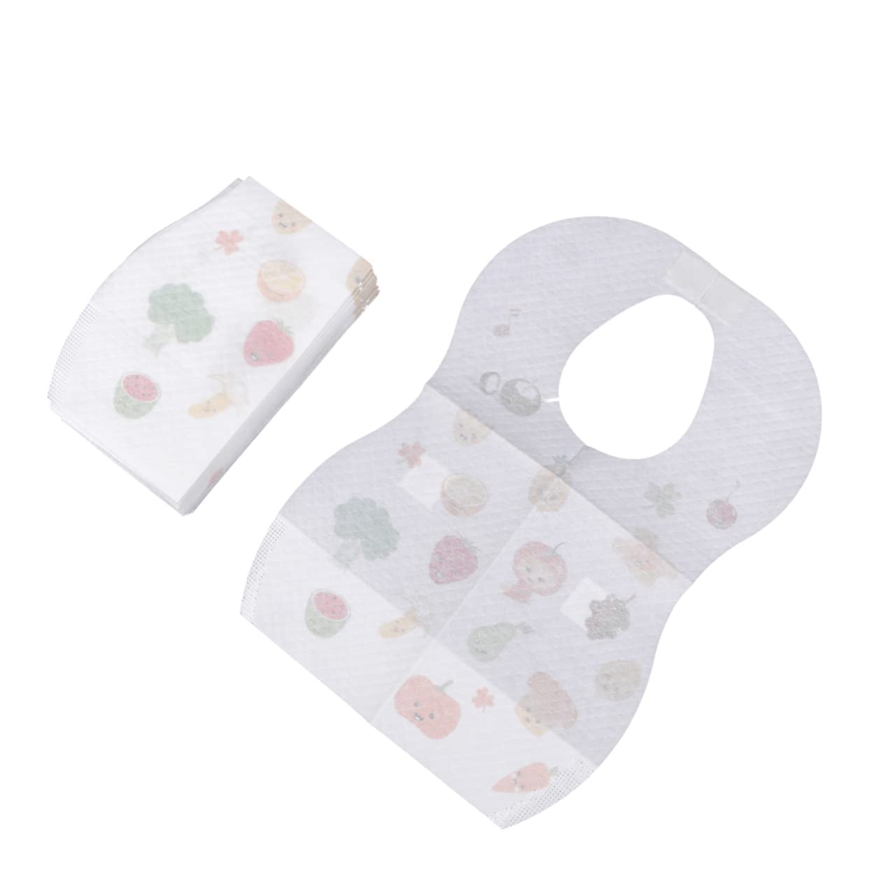 ifundom 60 Pièces Bavoir Bébé Tablier Pour Enfants Bavoirs Pour Bébé Salive Tablier Bavette rs Absorbants r En Silicone r er Imperméable De Serviette