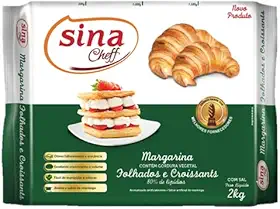 Margarina folhada sina chef 2kg