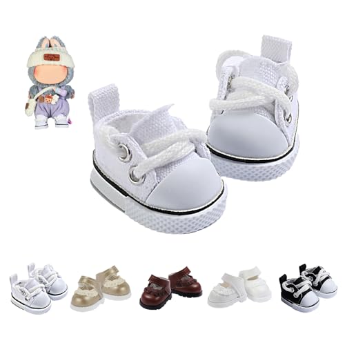 Ciunura Premium Doll Shoes for Lububu Cute Doll Shoes for 4-7in Dolls