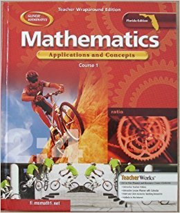 Hardcover Mathematics: Applications and Concepts 2004, Course 1 Teacher Wraparound Edition Book