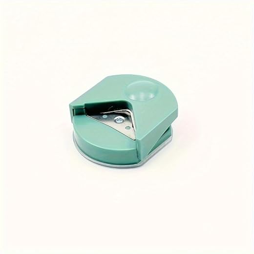 1pc of Card Photo Corner Rounder Punch Tool for Cutting Paper Corners (Green)