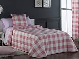 Sansa Lanovenanube - Bouti Vichy - Cama 105 cm - Color Rosa