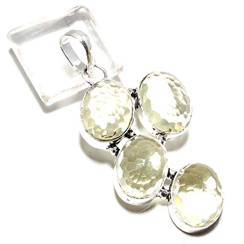 Pendentif topaze citron argent 925 pour illuminer vos tenues d'été au quotidien