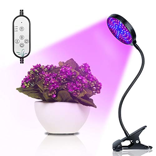 Andoer USB Plant Grow Light Red & Blue Spectrum ajustável Desktop Clamp lâmpada crescente para plant