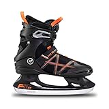 K2 25E0401 Skates Herren Schlittschuhe FIT Ice Boa, Black/Orange, UK: 6
