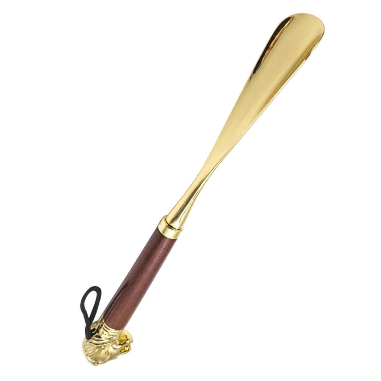 Healvian Calzascarpe lungo Lega di Zinco Marrone, 31cm, Portatile
