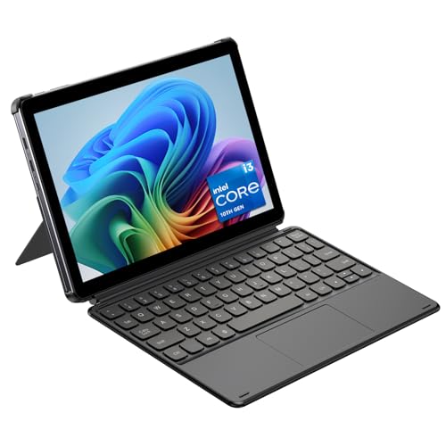 Image of CHUWI 2 in 1 Laptop Tablet, Windows 11 Tablet with Keyboard 10.1