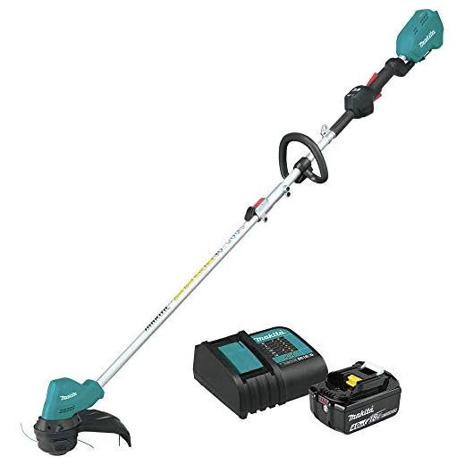 Makita Lithium-Ion Brushless Cordless XRU12SM1 18V LXT String Trimmer Kit (4.0Ah), Teal