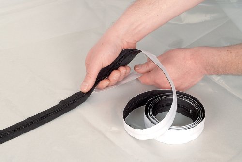 wolfcraft Schmutzschleusen-Set I 4005000 I Staubschutzvorrichtung 2,2 x 1,25 m