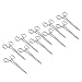 LAJA IMPORTS 10-Pack Straight 5-Inch Mosquito Hemostat Locking Forceps, Stainless Steel