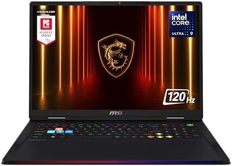 MSI Raider 18 HX AI (Core Ultra 9 285HX, 64GB, 2TB)