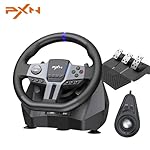 PXN Gaming Steering Wheel - V9 GEN2 Racing Wheel 270/900° Car Simulation with Pedal and Shifter, Paddle Shifters Driving Wheel for PC, PS4, Xbox One, Xbox Series X|S