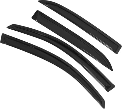 Tape On Window Visors Fits for 2005-2009 Chevy Equinox & 2006-2009 Pontiac Torrent, Si...