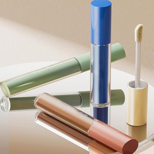 Corrector Líquido,Corrector Hidratante De Cobertura Completa - 6 Unidades Barra Contorno Iluminadora y Difuminable para Discoloración Rojez y Opacidad Facial - imagen 8