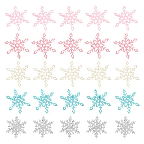 FIXOSHEE DIY�X�m�[�t���[�N�p�b�` 50�� ��H�|�i�A�N�Z�T���[ ���̎q�̃w�A�N���b�v�ޗ� �w�b�h�h���X�p�[�c ����w�A�s���p �A�[�g�N���t