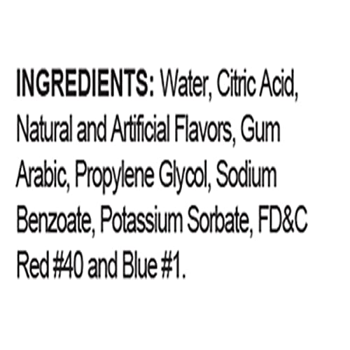 Blackberry Shaved Ice And Snow Cone Unsweetened Flavor Concentrate 4 Fl Oz Size (Makes 1 Gallon Of Syrup With Sugar And Water Added) #TOP5