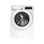 Hoover, H-WASH&DRY 500 HD 495AMC/1-S Lavasciuga Slim 9 + 5 kg, Classe A/D, 1400 RPM, Motore Inverter, 18 Programmi, WiFi, AxLxP 85x60x47 cm