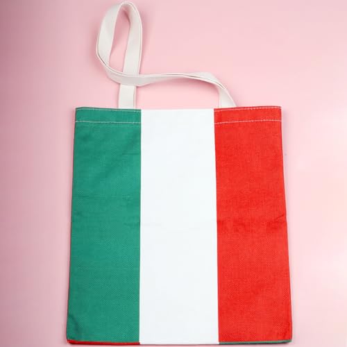 Bolso tote con bandera de Italia, regalo para amantes de Italia, ideal para viajes y compras miniatura 5