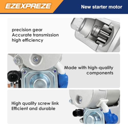 Image of Ezexpreze 17785 New Starter for Dodge Ram 1500 1999-2008, 3.7L 3.9L 4.7L 5.2L 5.9L, for Dakota 1999-2009, for Durango 1999-2003, for Ram 2500 3500 1999-2003