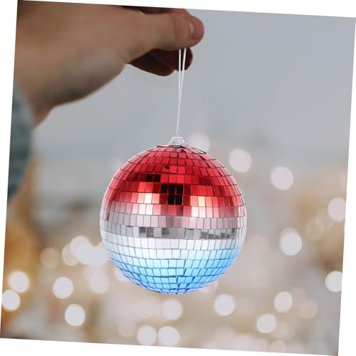 Adorno colgante disco espejado Cabilock con gradiente para decoración de fiesta, árbol de Navidad y boda, añade glamour y alegría miniatura 3