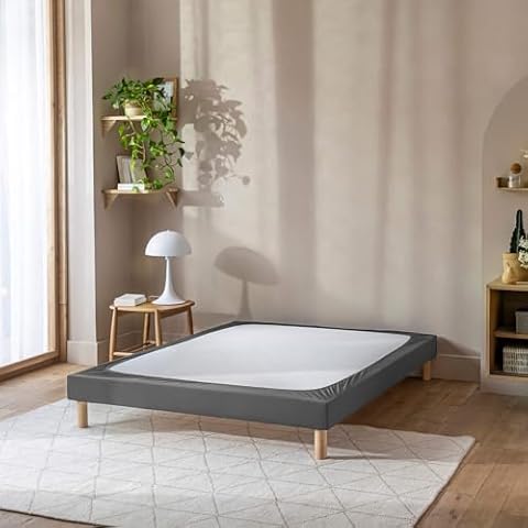 Cache-sommier Terre de Nuit Anthracite Cover