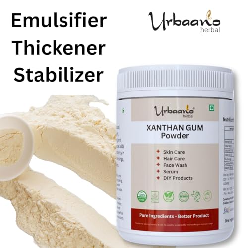 Image of Xanthan Gum Powder - 600 Grams For Soap Making, Shampoo, Cosmetics, Moisturizer, Lotion Making, Domestic Use & Diy Personal Care For Face, Hair, Skin & Body (300gmx2)