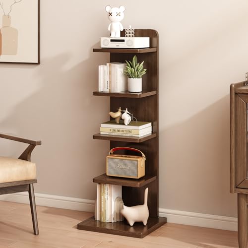 Vertical Spine Bookshelf Tower