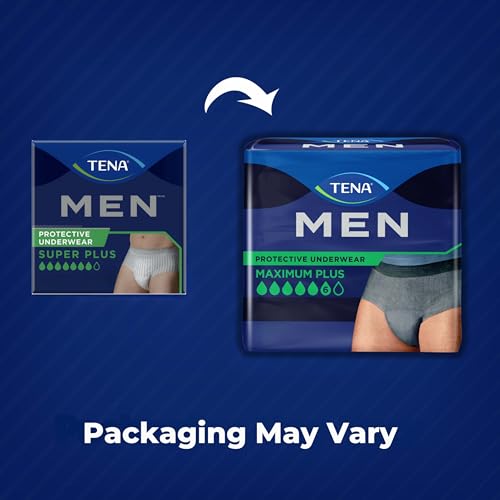 Tena Incontinence Underwear for Men, Protective, XLarge, 14 Count