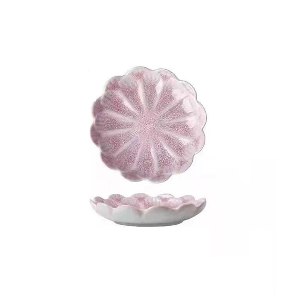 أوعية الغمس Round Porcelain Soy Sauce Dish Ceramic Dip Dipping Bowls for Dinner Baking Cooking