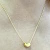 Ritastephens Heart Seed Pendant Necklace Yellow-Gold Overlay real 925 Sterling Silver 16 inch long gift ready #2