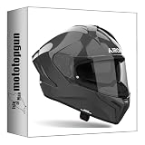 airoh casco integrale per moto matryx mx99 color antracite gloss taglia m mototopgun ai47a13111j0c
