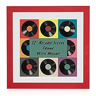 Created to frame your favourite 12" Vinyl sleeve within a precision cut white mount. The vinyl record frame is made of SOLID WOOD and comes in 9 stylish colours with high quality perspex front. Each 12" vinyl record frame will come complete with moun...