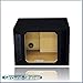 Single Ported Vented Sub Box Subwoofer Enclosure for Kicker Solo Baric Subs (Yellow, 15