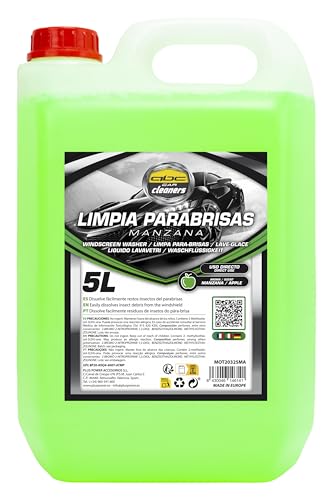 Motorkit ABC CAR CLEANERS MOT20325MA Lavaparabrisas aroma manzana, 1 garrafa 5 litros, 1 ud