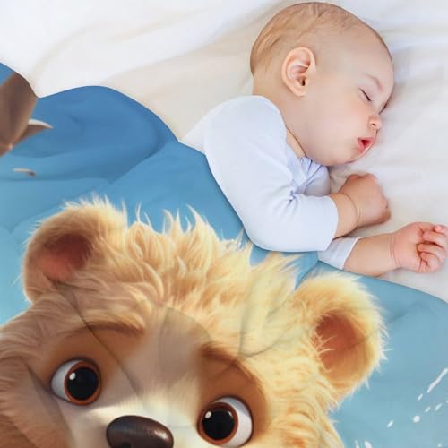Couverture en peluche chaude et confortable lavable machine - 5