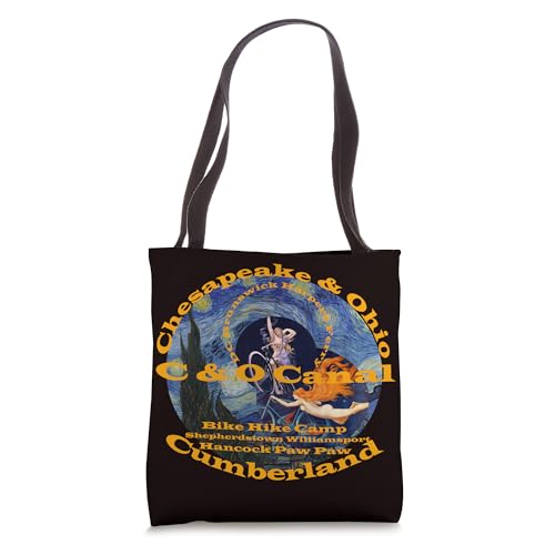C&O Canal Towpath Bike & Hike Tote Bag